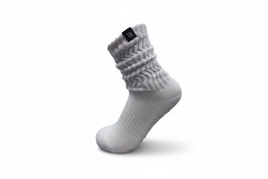 Cozy Scrunch Grip Socks